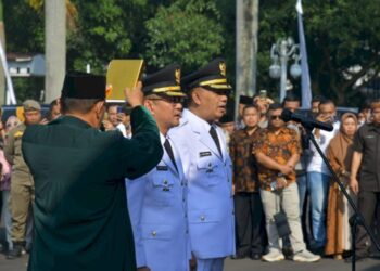 Gubernur Jabar Resmi Lantik Bupati dan Wakil Bupati Tasikmalaya, Ini Pesannya