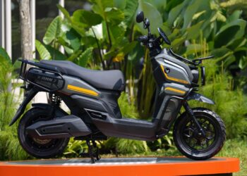 Motor Listrik Petualang Berdaya Jelajah Tinggi Layaknya T-Rex, Kini Hadir di Bandung
