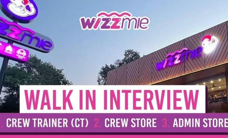 Wizzmie Gelar Walk In Interview di Bandung, Buka 3 Posisi Sekaligus