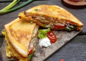 Toast Telur Korea, Roti Isi ala Street Food yang Lagi Viral