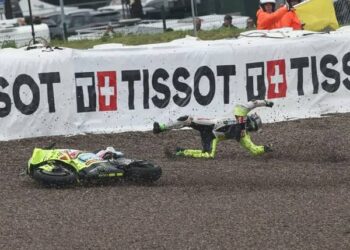 Kronologi dan Kondisi Franco Morbidelli Usai Alami Crash Horor di Sprint Race MotoGP Jerman 2025 Terpelanting di Sachsenring