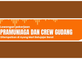 BUAT TAMATAN SMP! Ayong Mart Batujajar Bandung Gelar Loker 2 Posisi Sekaligus
