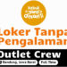 Buat Tamatan SMA SMK! Kebuli yang Dinanti Bandung Buka Loker Outlet Crew