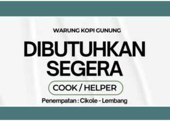 FRESH GRADUATE MENDEKAT! Warung Kopi Gunung Bandung Buka Loker Buat Lulusan SMA dan SMKFRESH GRADUATE MENDEKAT! Warung Kopi Gunung Bandung Buka Loker Buat Lulusan SMA dan SMK
