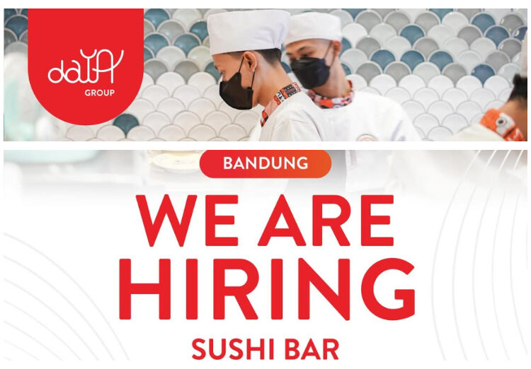 FRESH GRADUATE MERAPAT! RamenYA! X SushiYa Bandung Adakan Loker Buat Lulusan SMA SMK