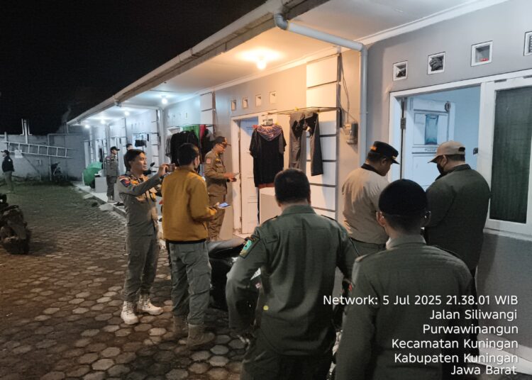 Satu Pasangan Bukan Muhrim Terciduk di Kamar Kos Kelurahan Cijoho Kuningan