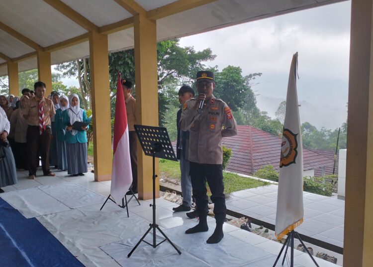 Kapolres Garut Hadiri Kegiatan MPLS, Ini Pesannya Kepada Para Siswa