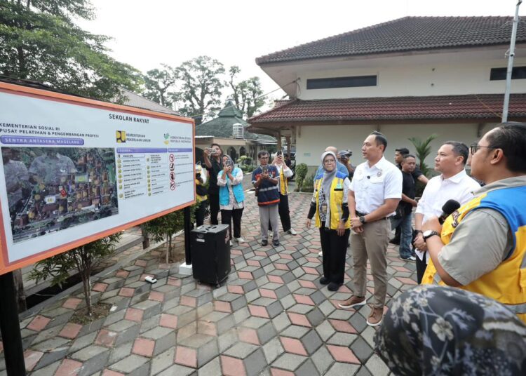 Tinjau Sekolah Rakyat di Magelang, Menko AHY: Hadirkan Pendidikan Gratis dan Berkualitas