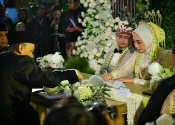 Ketua MPR dan Menteri Agama Jadi Saksi Pernikahan Putra Gubernur Jabar Dedi Mulyadi