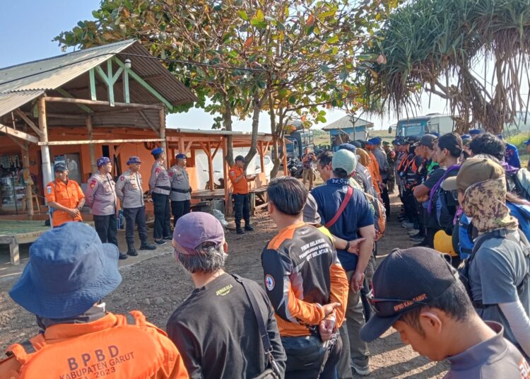 Hari ke 3 Pencarian, 2 Mahasiswa Ikopin yang Hilang di Pantai Puncak Guha Garut Belum Ditemukan