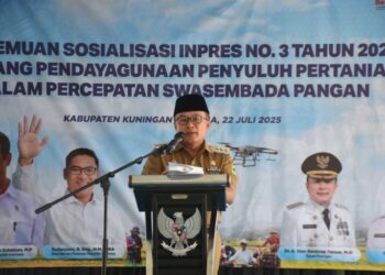 Petani dan Penyuluh adalah Pahlawan Ketahanan Pangan, Ini Kata Bupati Kuningan