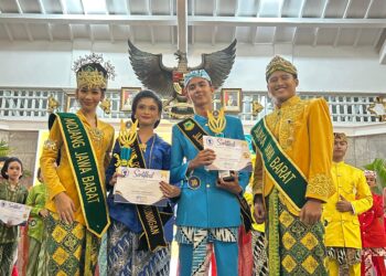 Melania dan Giordan Raih Moka Pinilih Remaja Pasanggiri Moka Kuningan 2025