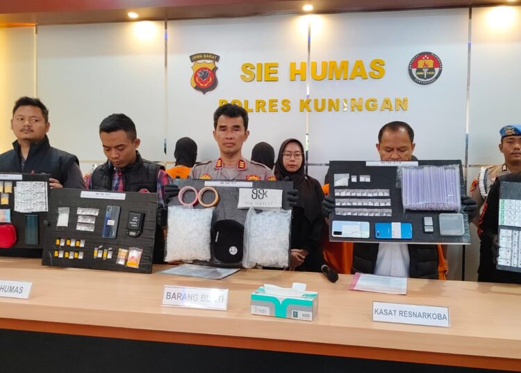 Polisi Bekuk 4 Tersangka Kasus Narkoba, 1 Di Antaranya Merupakan Residivis