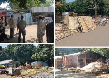 Kawasan Stadion Bima Cirebon Semrawut dan Kumuh, Satpol PP Bongkar Lapak PKL