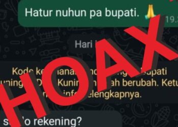HP Pribadi Bupati Kuningan Diretas, Ini Penjelasan Kadis Kominfo