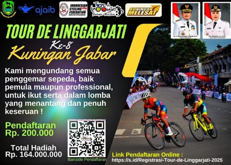 Tour de Linggarjati, Ajang Sport Tourism dan Promosi Potensi Daerah