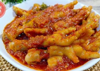 Resep Ceker Mercon Rumahan, Pedasnya Bikin Nendang!