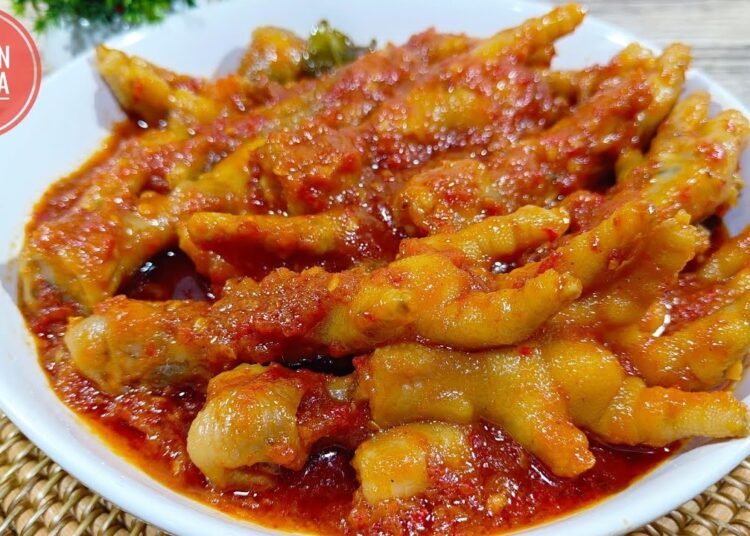 Resep Ceker Mercon Rumahan, Pedasnya Bikin Nendang!