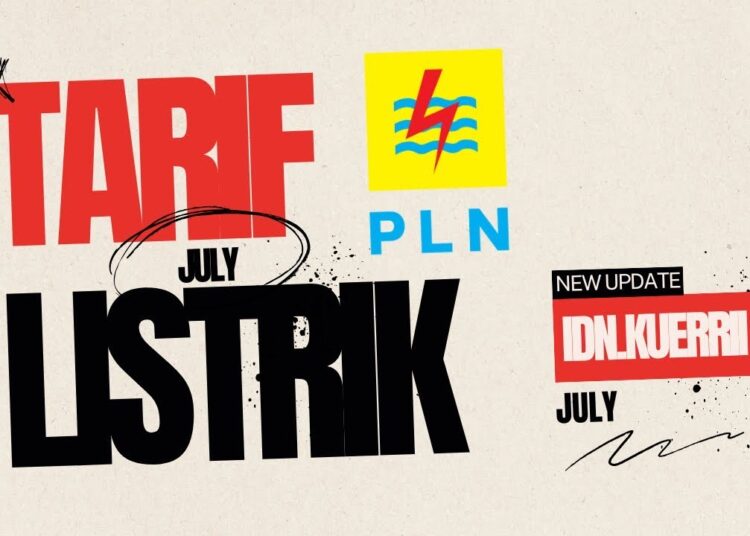 PLN Tidak Naikkan Tarif Listrik! Ini Rincian Harga per kWh 21-27 Juli 2025