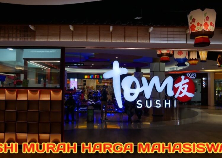Tom Sushi TSM Bandung: Surga Sushi Murah Meriah, Lengkap dengan Daftar Harga dan Menu!