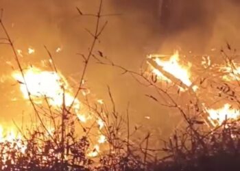 Kebakaran Hanguskan 3 Rumah Warga Tak Mampu di Cangkuang Kabupaten Bandung