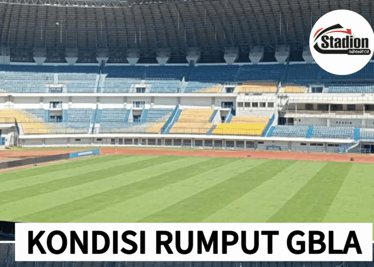 Kondisi Rumput Stadion GBLA Kini Prima, Siap Jadi Kandang Persib di Super League dan ACL 2