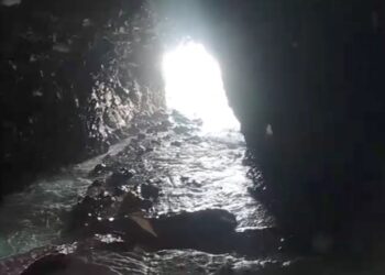 2 Mahasiwa Ikopin Terseret Ombak Pantai Puncak Guha Garut, Belum Juga Ditemukan, Besok Hari Terakhir Pencarian