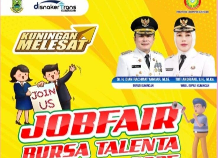 Disnakertrans Kuningan Gelar Job Fair: 40 Perusahaan Nasional Siapkan 6.000 Loker