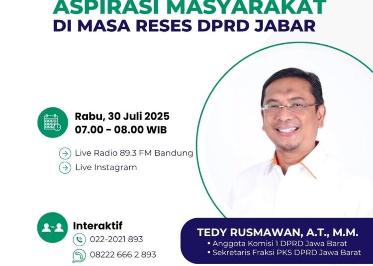 Tedy Rusmawan Minta Disdik Gencarkan Sosialisasi DIBA Lapor Ijazah