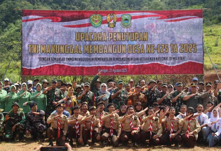 TMMD ke-125 di Kuningan, Wujud Nyata Kemanunggalan TNI dan Rakyat