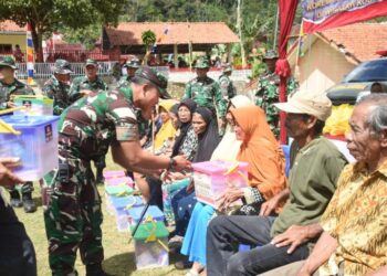 Korem 063 Sunan Gunung Jati Cirebon Gelar Serbuan Teritorial TNI di Kuningan