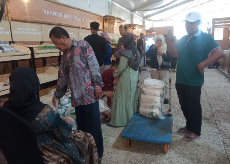 3 Ton Beras Asal Ciamis Ludes Terjual di Event Jayantara 2025
