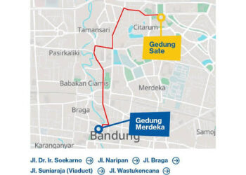 Rute Kirab Budaya HUT ke-80 Jabar