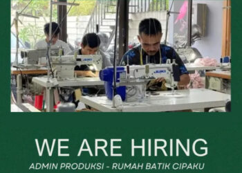 Lulusan SMA SMK MENDEKAT! Rumah Bati Cipaku Bandung Adakan Loker Posisi Admin Produksi