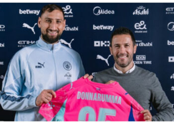 Makna Istimewa di Balik Nomor 25 yang Dipilih Donnarumma di Manchester City