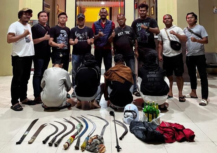 Aniaya Sesama Pelajar dengan Senjata Tajam, 4 Pelaku Diringkus Polresta Bogor