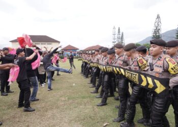 Latihan Penanganan Konflik Sosial, Kapolda Jabar: Profesionalisme dan Humanisme Harus Diutamakan
