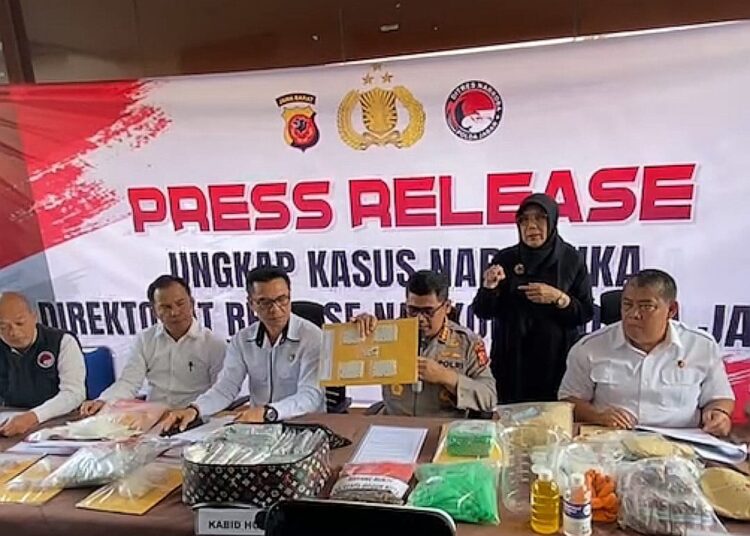 Polda Jabar dan Jajaran Ungkap Ratusan Kasus Narkoba, Ada Jaringan Internasional