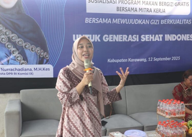 Sosialisasi Makan Bergizi Gratis di Kerawang