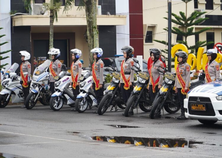 Polres Tasikmalaya Launching Patroli Mojang Lodaya Ciwulan, Ini Pesan Kapolres