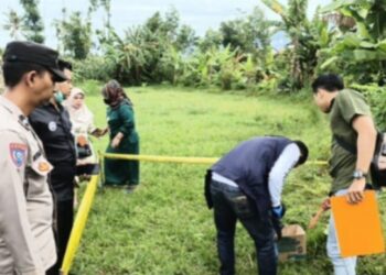 Warga Bayongbong Garut Digegerkan Temuan Jasad Bayi di Pinggir Sungai Cimanuk, Polisi Lakukan Penyelidikan
