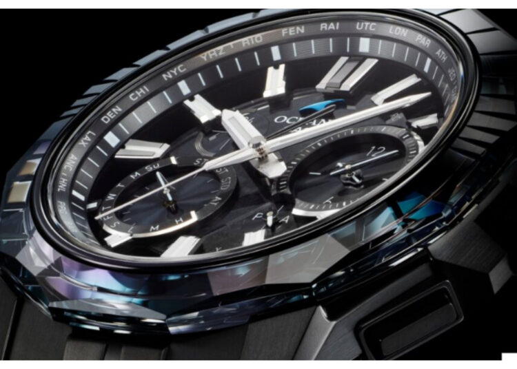 Casio Oceanus Manta Terbaru Hadir dengan Bezel Safir Ukiran Tangan dan Teknologi AI Solar
