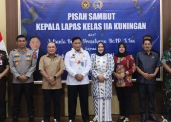 Sertijab Kalapas Kuningan, Sukarno Ali Siap Membawa Lapas Kuningan Semakin Maju