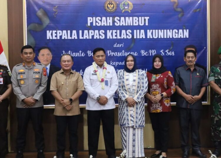 Sertijab Kalapas Kuningan, Sukarno Ali Siap Membawa Lapas Kuningan Semakin Maju