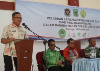 275 Karyawan SPPG di Kuningan Ikuti Pelatihan Keamanan Pangan Siap Saji dan SLHS