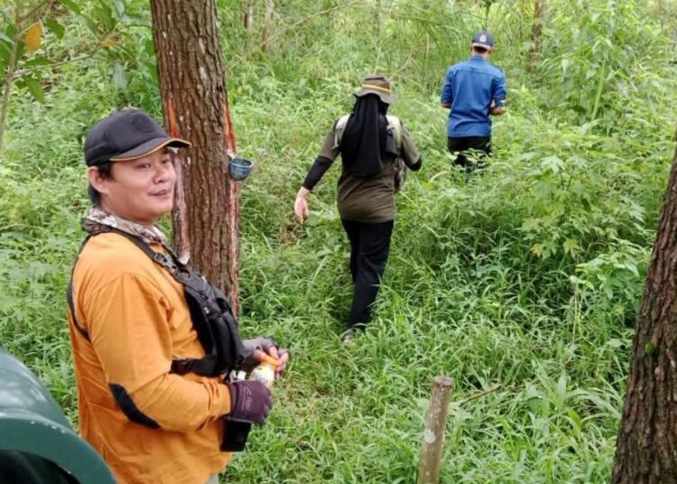 Patroli Pencegahan Karhutla di TNGC Bergeser ke Blok Kupak dan Pambadakan