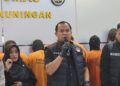 Polres Kuningan Ungkap 13 Kasus Narkoba dan Meringkus 17 Tersangka