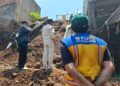 1 Rumah dan 1 Kandang Domba di Cileunyi Wetan Tertimpa Longsor,  2 Rumah Terancam