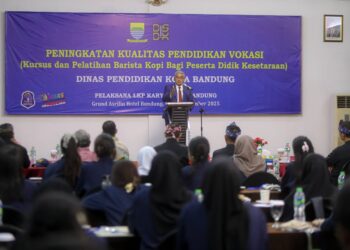 Pemkot Bandung Bekali Peserta Didik Kesetaraan dengan Pelatihan Barista Kopi