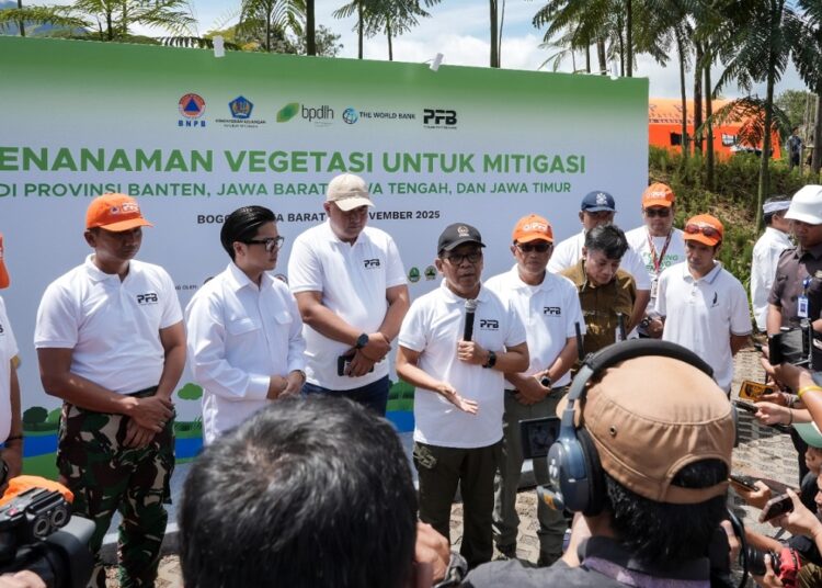 123 Ribu Pohon Ditanam di Jawa Barat: Menko PMK–BNPB & EIGER Adventure Land Teguhkan Gerakan Nasional Mitigasi Bencana